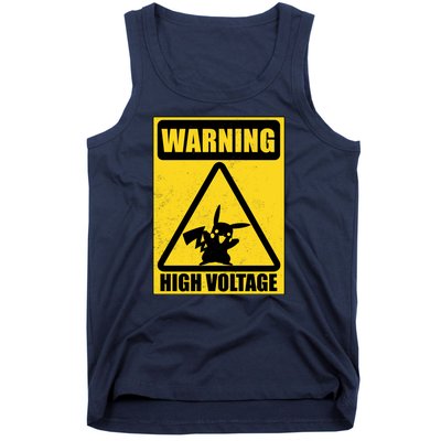 Warning High Voltage Tank Top