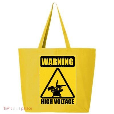 Warning High Voltage 25L Jumbo Tote