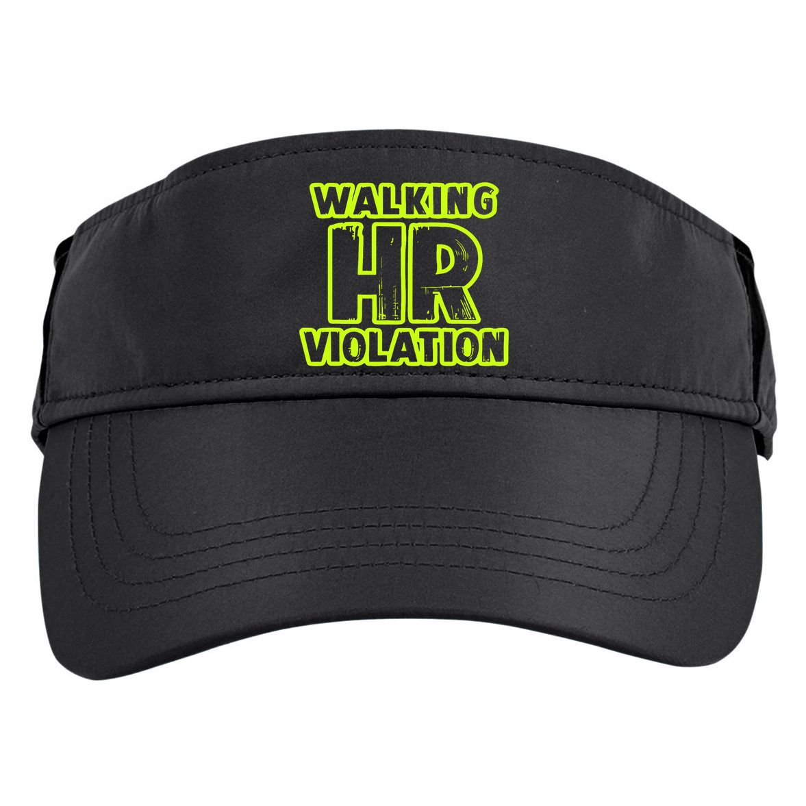 Walking Hr Violation Adult Drive Performance Visor