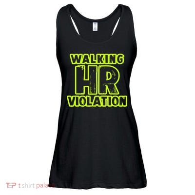 Walking Hr Violation Ladies Essential Flowy Tank