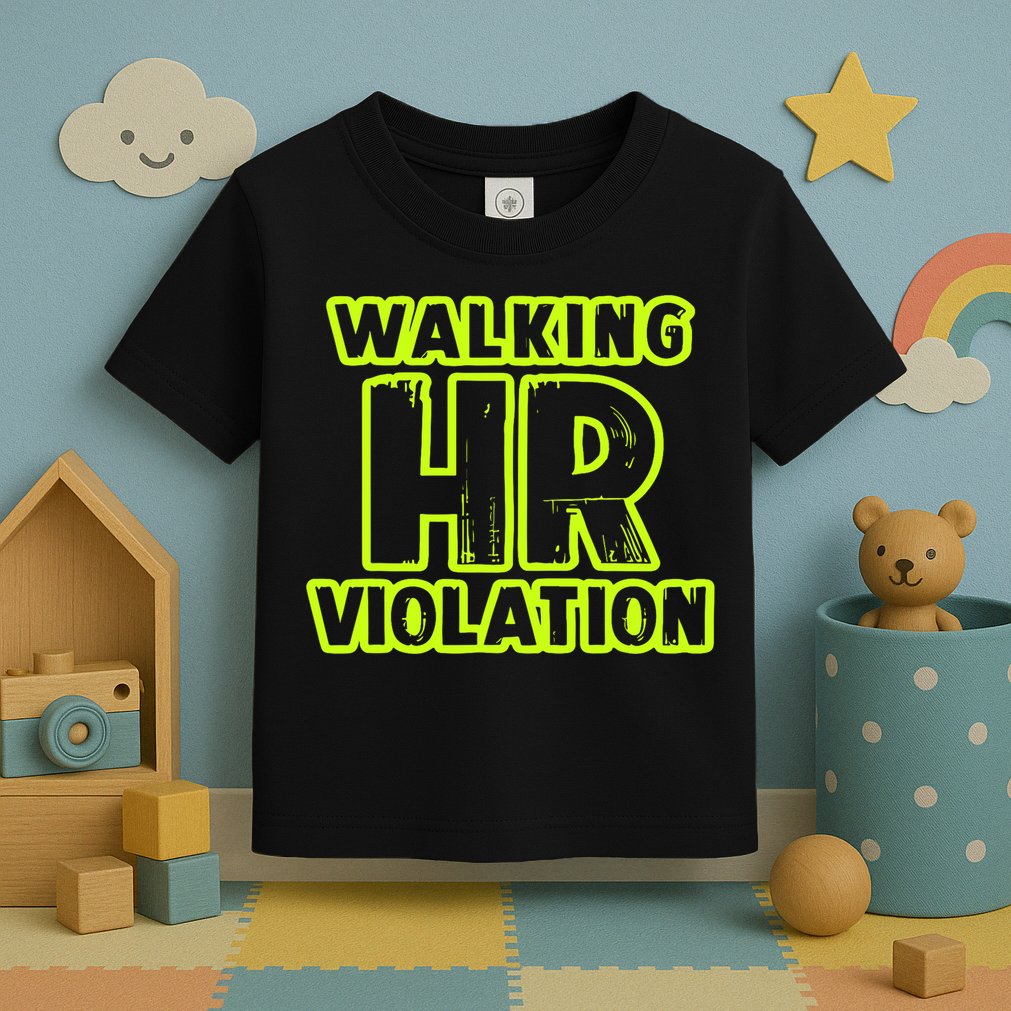 Walking Hr Violation Toddler T-Shirt