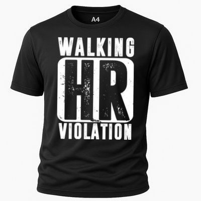 Walking HR Violation Funny Performance Shirt