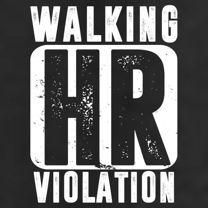 Walking HR Violation Funny Adult Drive Performance Visor