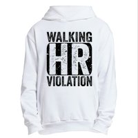 Walking HR Violation Nightmare Office Funny Urban Pullover Hoodie