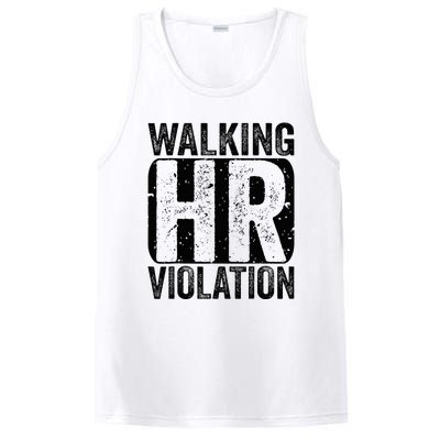 Walking HR Violation Nightmare Office Funny PosiCharge Competitor Tank