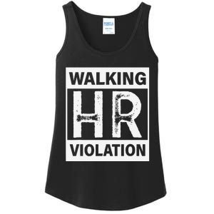 Walking Hr Violation Ladies Essential Tank