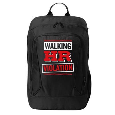 Walking Hr Violation Human Resource City Backpack