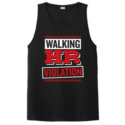 Walking Hr Violation Human Resource PosiCharge Competitor Tank