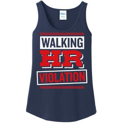 Walking Hr Violation Human Resource Ladies Essential Tank