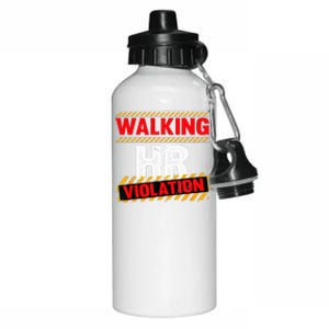 Walking hr violation   Aluminum Water Bottle 