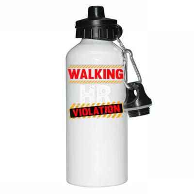 Walking hr violation   Aluminum Water Bottle 