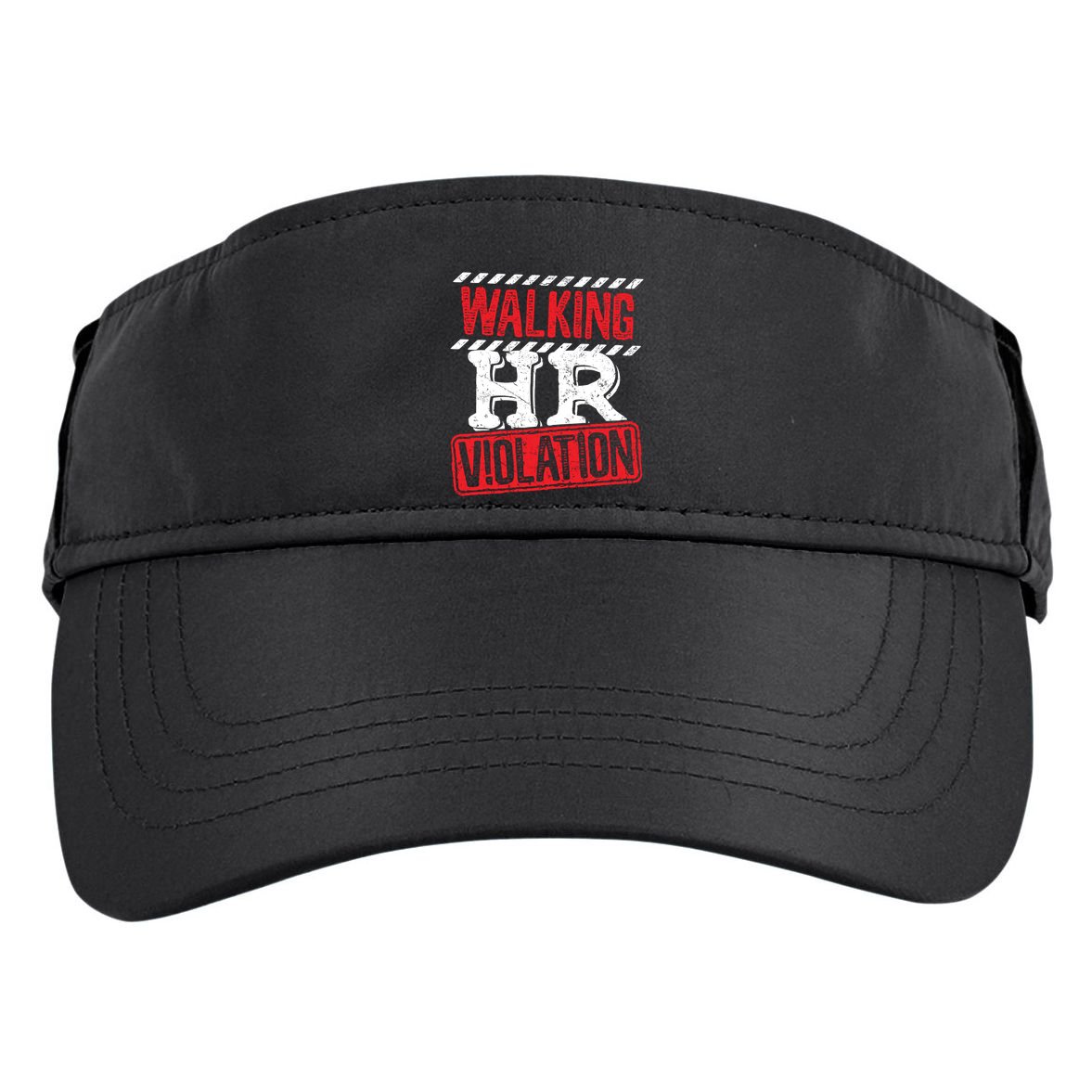 Walking HR Violation HR Human Resources Nightmare Adult Drive Performance Visor