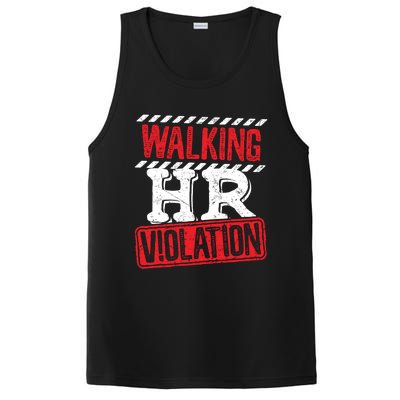 Walking HR Violation HR Human Resources Nightmare PosiCharge Competitor Tank