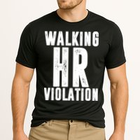 Walking HR Violation Human Resource Cooling Performance Crew T-Shirt