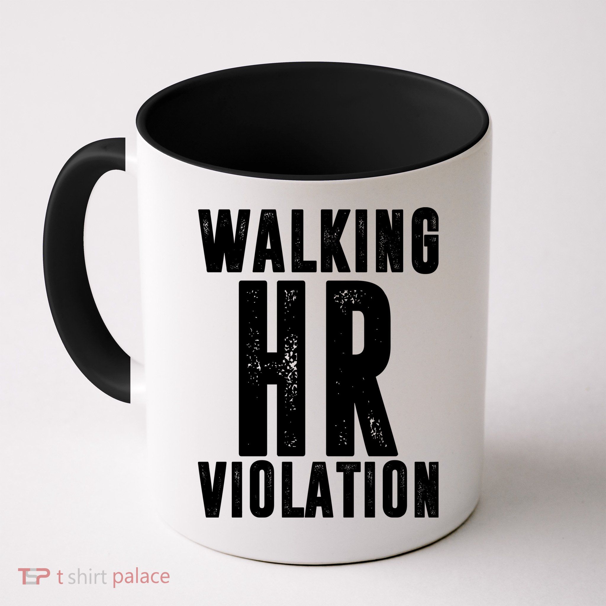 Walking HR Violation Human Resource Mug