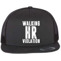Walking HR Violation Human Resource Flatbill Hat