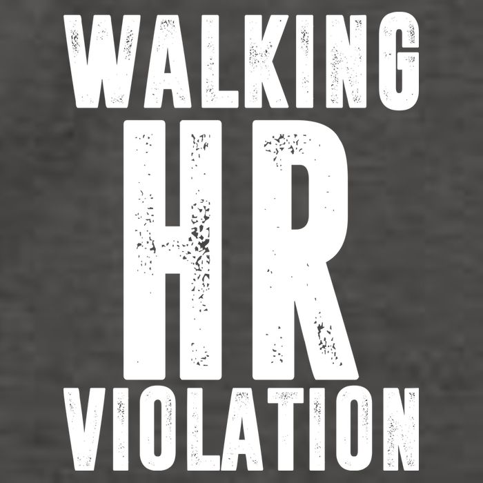 Walking HR Violation Human Resource Vector Backpack