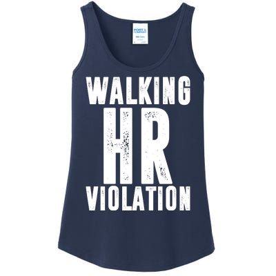 Walking HR Violation Human Resource Ladies Essential Tank