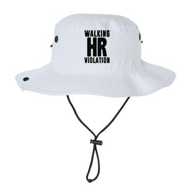 Walking Hr Violation Funny Work Legacy Cool Fit Booney Bucket Hat