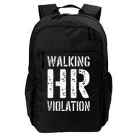 Walking HR Violation Human Resources Daily Commute Backpack