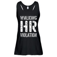 Walking HR Violation Human Resources Ladies Essential Flowy Tank