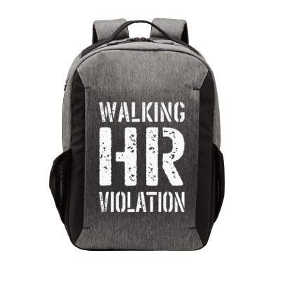 Walking HR Violation Human Resources Vector Backpack