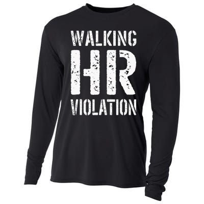 Walking Hr Violation Human Resources Cooling Performance Long Sleeve Crew