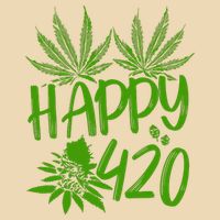 Weed Heart Valentines Day Cannabis 420 Drawstring Bag