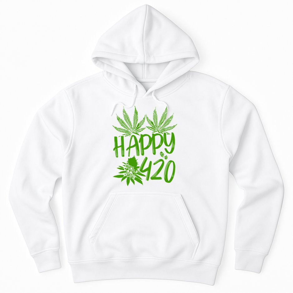 Weed Heart Valentines Day Cannabis 420 Hoodie