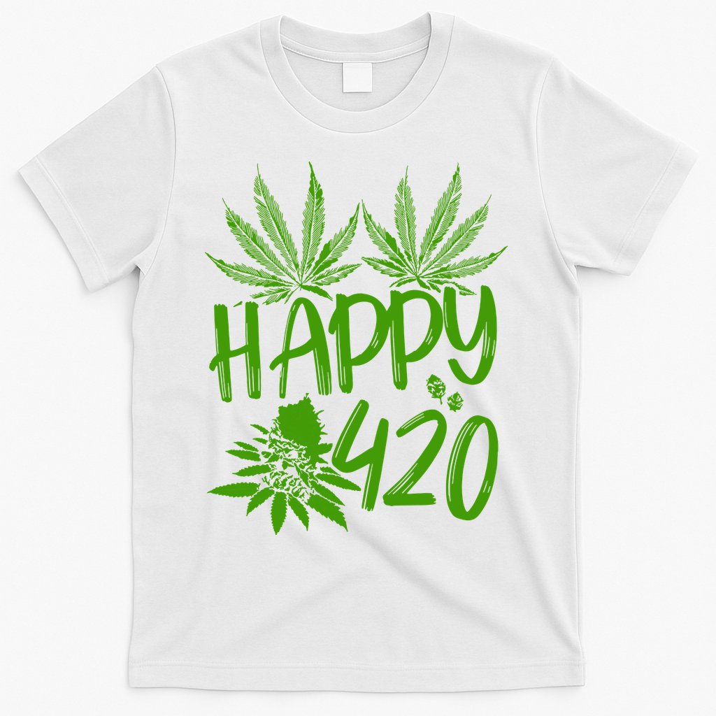 Weed Heart Valentines Day Cannabis 420 T-Shirt