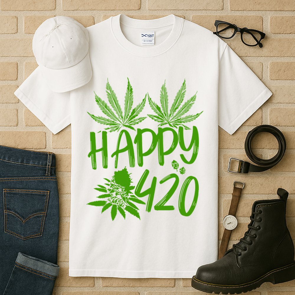 Weed Heart Valentines Day Cannabis 420 Tall T-Shirt