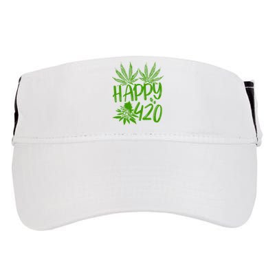 Weed Heart Valentines Day Cannabis 420 Adult Drive Performance Visor