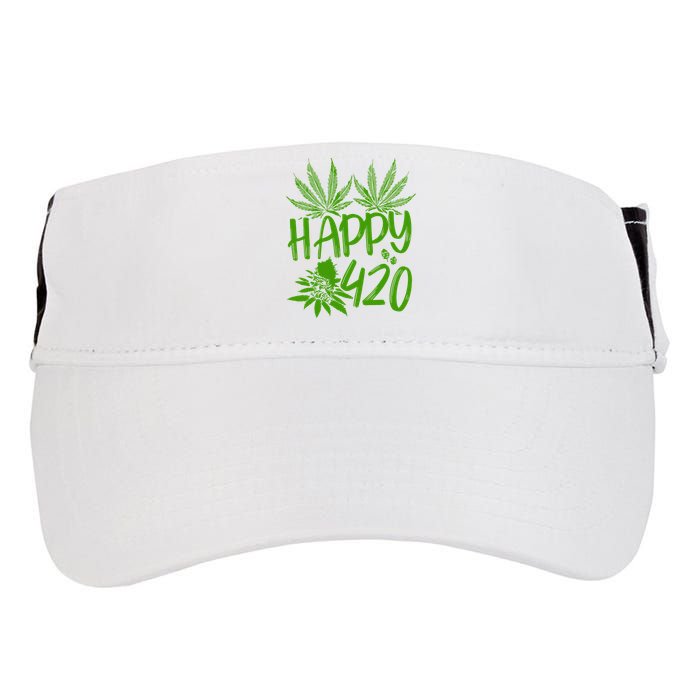 Weed Heart Valentines Day Cannabis 420 Adult Drive Performance Visor