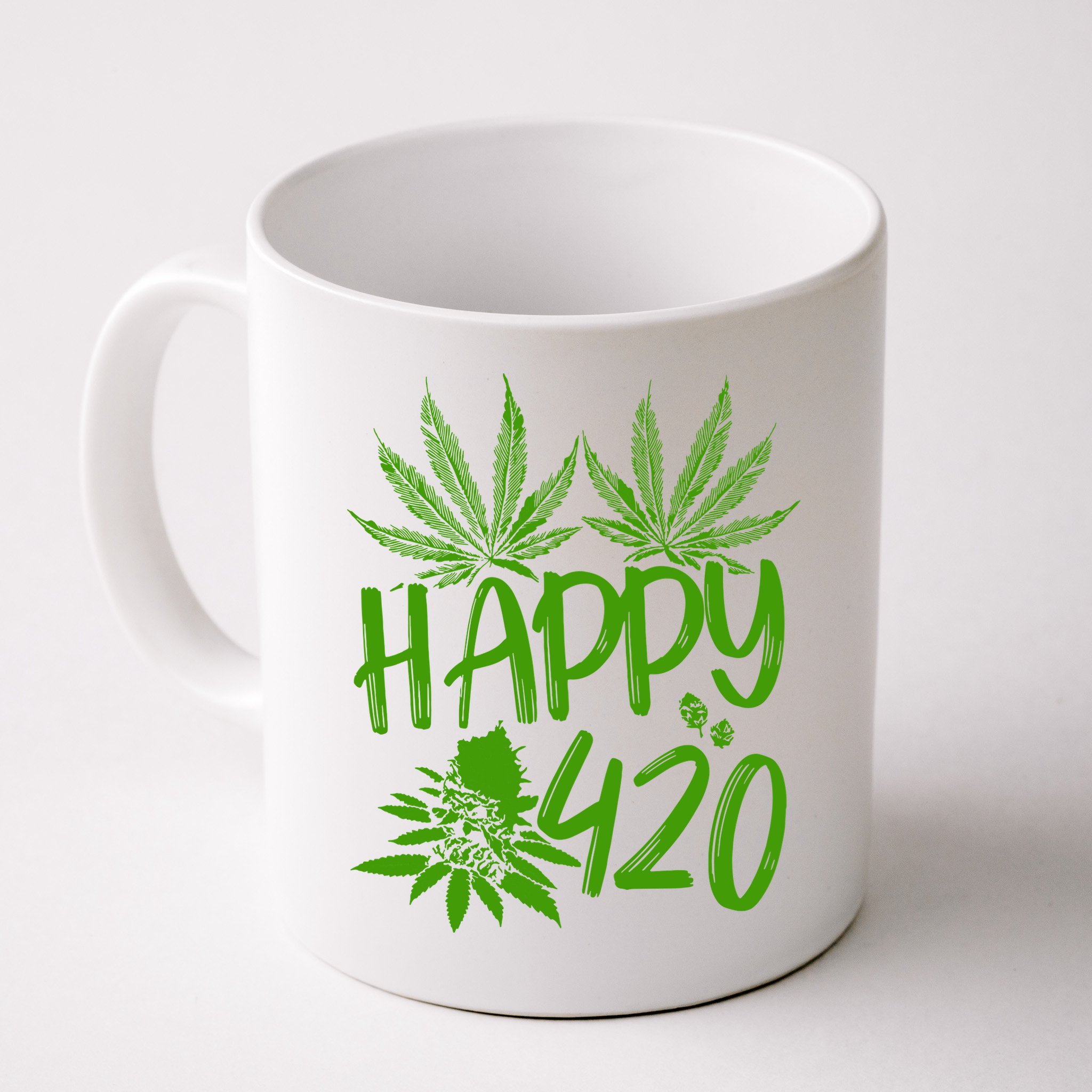 Weed Heart Valentines Day Cannabis 420 Mug