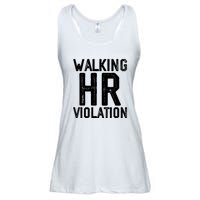 Walking HR Violation HR Human Resources Nightmare Ladies Essential Flowy Tank