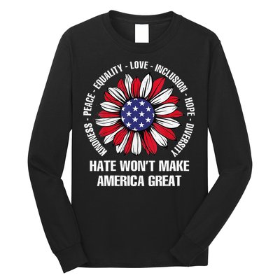 Women Hate Wont Make America Great Gift Long Sleeve Shirt