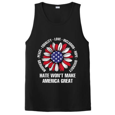 Women Hate Wont Make America Great Gift PosiCharge Competitor Tank