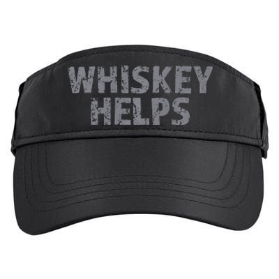 Whiskey Helps Adult Drive Performance Visor