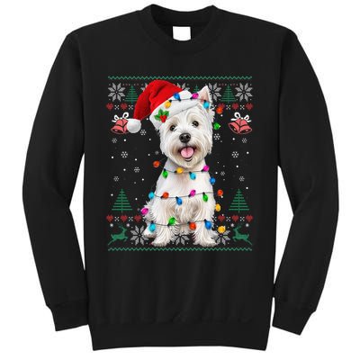 West Highland White Terrier Christmas Ugly Sweater Xmas Sweatshirt