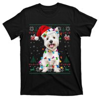 West Highland White Terrier Christmas Ugly Sweater Xmas T-Shirt