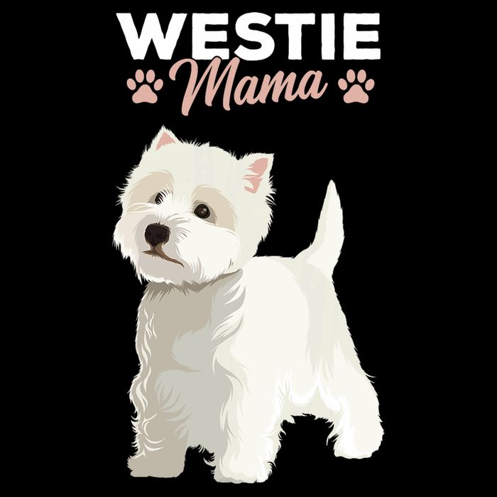 West Highland White Terrier Mama Dog Westie Mom 16 in Basic Backpack