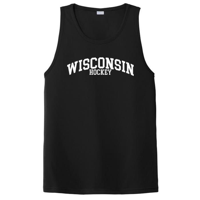 Wisconsin Hockey PosiCharge Competitor Tank