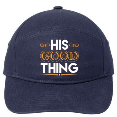 Wo He Who Finds His Good Thing Proverbs 18 22 Matching Couple V-Neck 7-Panel Snapback Hat