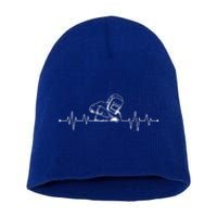 Welding Heartbeat Welder Helmet Metal Fabrication Fusing Mig Meaningful Gift Short Acrylic Beanie