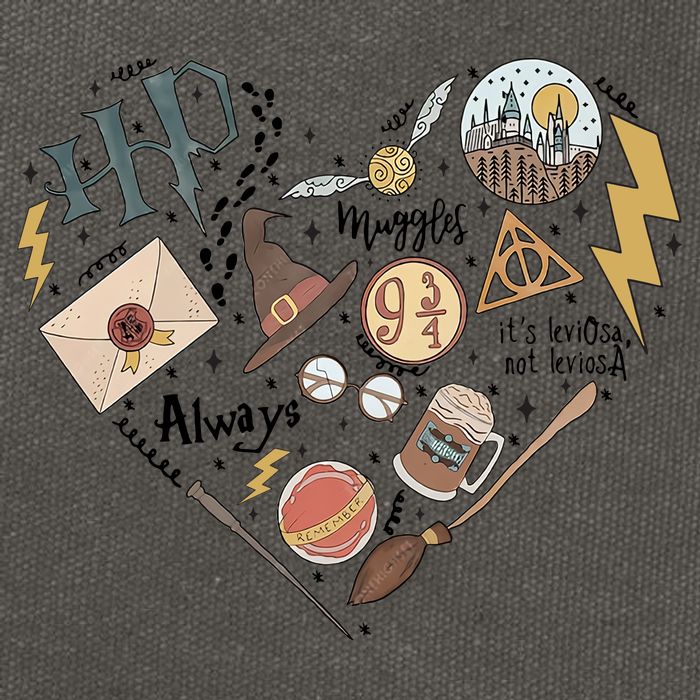 Witch Heart Wizard Lover Magical Trending Gift Idea Cotton Canvas Backpack