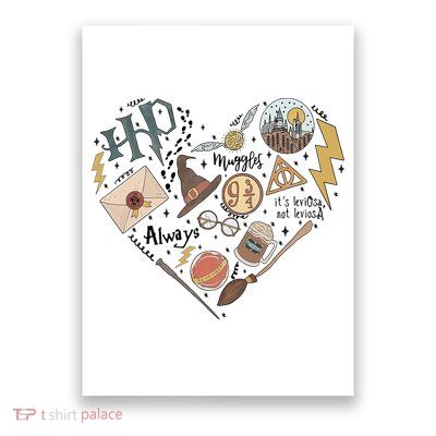 Witch Heart Wizard Lover Magical Trending Gift Idea Poster