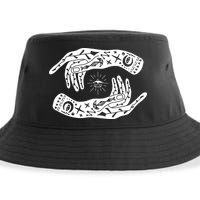 Witch Hands Wicca Pagan Witchcraft Witchy Sustainable Bucket Hat