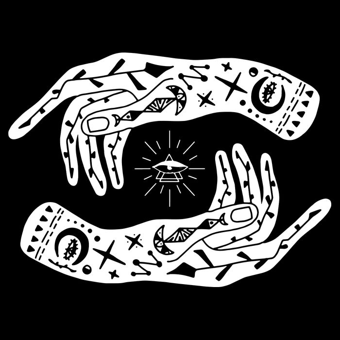 Witch Hands Wicca Pagan Witchcraft Witchy Sustainable Bucket Hat