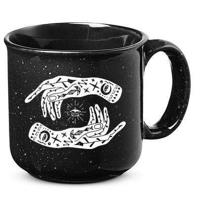 Witch Hands Wicca Pagan Witchcraft Witchy 15oz Campfire Ceramic Mug
