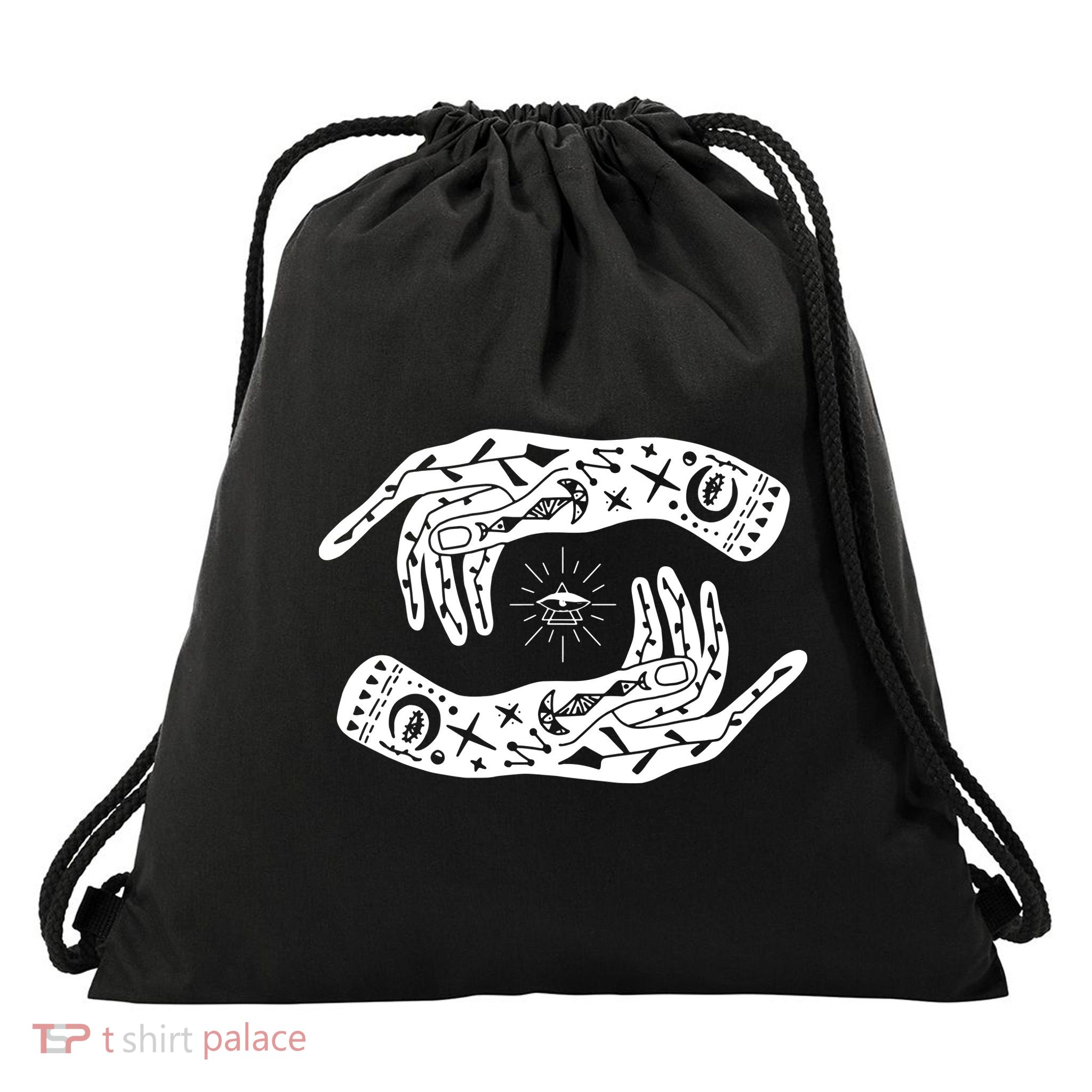 Witch Hands Wicca Pagan Witchcraft Witchy Drawstring Bag